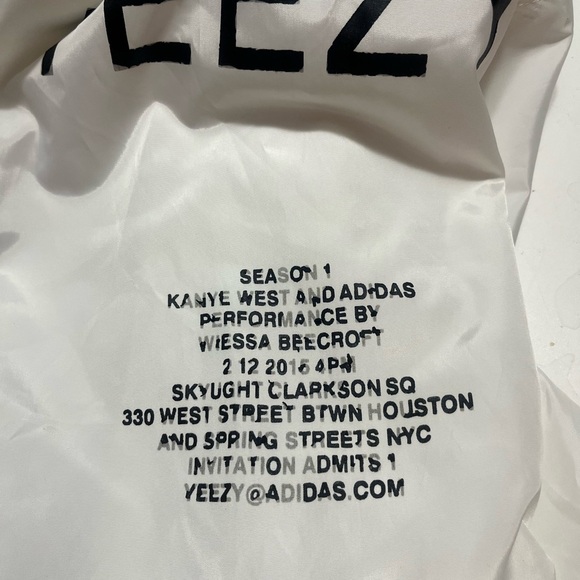 Kanye West Y3 Yeezus Season 3 Windbreaker Hip Hop Outwear Sz L Hoodie Minimalist - Picture 6 of 12